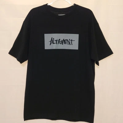 Camiseta Altamont Negra Gráfico Logo Manga Corta Adulto Grande Ropa de Calle  Foto 1 de 4