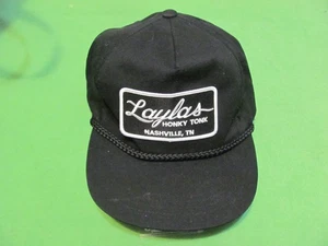 Vintage Laylas HONKY TONK NASHVILLE, TN. Baseballmütze/Kappe mit verstellbarer Druckknopflasche - Bild 1 von 3