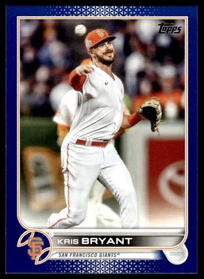 2022 Topps Kris Bryant #86 Retail Royal Blue San Francisco Giants - Image 1 of 2