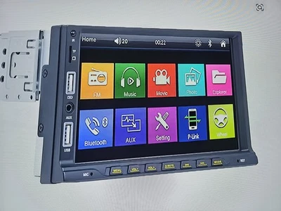 X-REAKO 1 Din Autoradio 7 "HD Autoradio Multimediale Lettore MP5 Touch Screen - Immagine 1 di 4