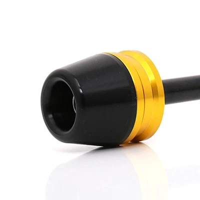 Deslizadores de eje de horquilla delantera Gold Billet para Honda CBR600F Hurricane 87 88 89 90 Foto 1 de 3