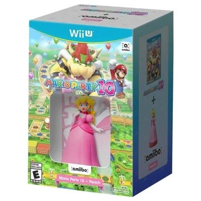 Mario Party 10 + Peach Amiibo [Nintendo Wii U] - Image 1 of 4