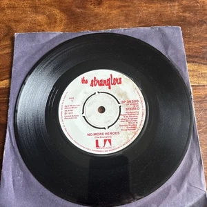 the stranglers no more heroes 7" vinyl record very good condition - Picture 1 of 2