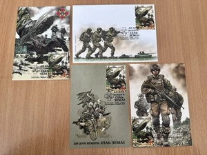 FDC Cardmaximum Set "Salt of the Earth. Zum Tag der Infanterie " Kiew 2025 - Bild 1 von 6