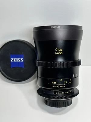 Zeiss Otus Ze 55mm 1.4 De-Clicked Aperture Cine Modded By Duclos Lenses - Canon - Image 1 of 4
