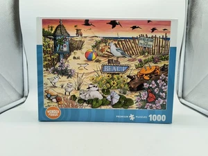 Wonder Forge Plovers 1000 Piece Beach Birds Jigsaw Puzzle Premium 70x50cm Art - Picture 1 of 4