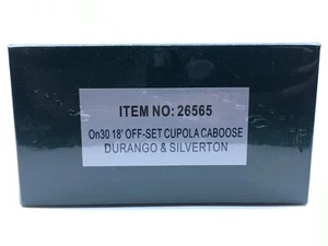 On30 Bachmann Spectrum 26565 Durango & Silverton 18’ Off-Set Cupola Caboose NEW - Picture 1 of 2