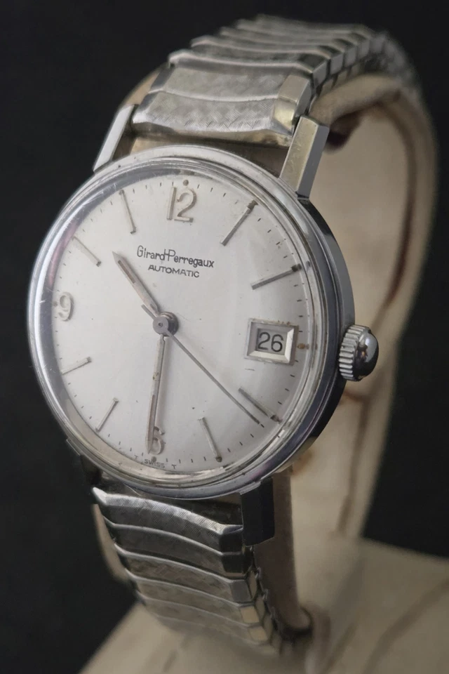 Relógio masculino vintage 1960 Girard Perregaux, automático 17 joias. FRETE GRÁTIS. - Imagem 1 de 4