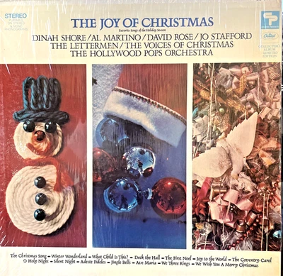 Vintage Vinyl LP ~ THE JOY OF CHRISTMAS ~ Favorite Songs ~ Dinah Shore ~ VG - Image 1 of 4