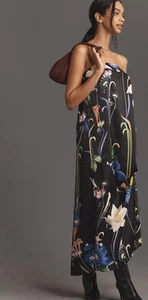 Corey Lynn Calter Strapless Maxi Dress Size XS Anthropologie Black NWT - Picture 1 of 4