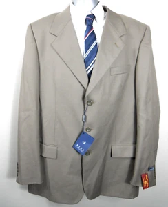NWT: Lanificio Di Schio Men's 100% Superfine Merino Wool Blazer, BIOS, 46L - Picture 1 of 14