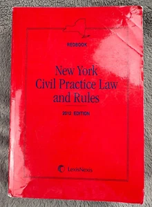 New York Civil Practice Law and Rules by LexisNexis 2012 Edition - Imagen 1 de 4