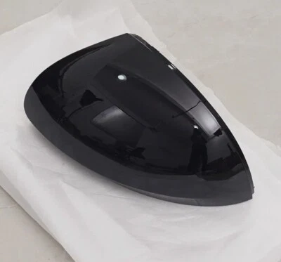 Left Driver Side Door Wing Mirror Cap Cover Shell Black For VW Tiguan 2008-2017 - Image 1 of 4