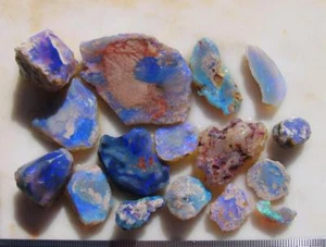Lightning Ridge opale grezzo 261,3 cts 100% solido opale australiano naturale C309 - Foto 1 di 1