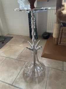 Shisha Hookah aus Glas (gebraucht, sehr guter Zustand) | Hochwertige Materialien - Bild 1 von 3