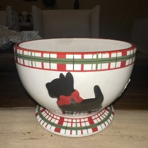 Global Design Kate Williams Scottie Hund Keramik Napf - Bild 1 von 5