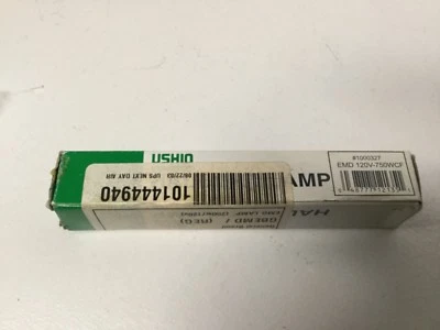 Ushio EMD 1000327 120 V 750 W Halogen CF Lamp Bulb New 211 - Image 1 of 4