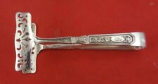 Saint Dunstan Chased by Gorham Sterling Silver Pastry Tongs pierced 5 1/2"