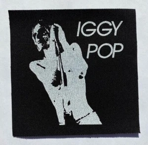 Iggy Pop Stoff Patch Aufnäher Abzeichen Punk Rock ca. 4,25" x 4,25" (CP97) - Bild 1 von 1