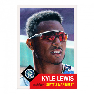 KYLE LEWIS RC (SP) - 2020 Topps LIVING Set #334 - SEATTLE MARINERS