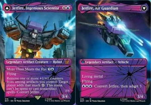 [1x] Jetfire, Ingenious Scientist // Jetfire, Air Guardian - Foil - Shattered Gl - Picture 1 of 1