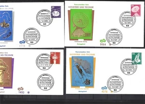 GERMANY-COVERS--FDC-1975 ISSUE---CACHETS-SELECTION-VF-#608 - Picture 1 of 4