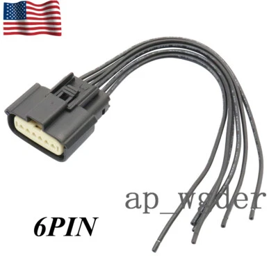 Nuevo faro antiniebla LED conector 6 cables coleta para Ford Mustang GT500 GT 2018 2019 Foto 1 de 4