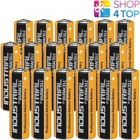 18 DURACELL AA ALKALINE LR6 BATTERIEN 1.5V INDUSTRIE MIGNON MN1500 AM3 E91 NEU