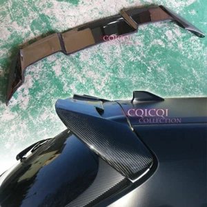 Carbon Fiber For Toyota Corolla E210 Hatchback Auris OE Look Rear Roof Spoiler - Picture 1 of 7