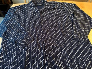 PELLE PELLE MARC BUCHANAN LOGO SPELL OUT LS SHIRT MENS SZ XXL  - Picture 1 of 8