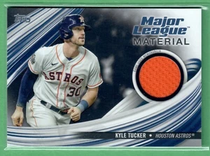 2023 Topps Update Kyle Tucker Major League Material Black Astros #/199 SP - Bild 1 von 2