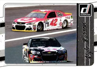 Kyle Larson Donruss Pamini/111 - Image 1 of 2