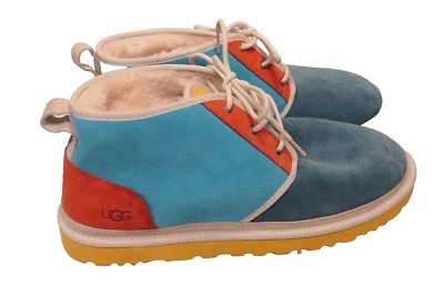 Botas Chukka UGG Neumel Mashup Gamuza 1121010-MBOBL Azul Marino Para Hombre Talla 17 Foto 1 de 4