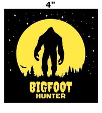 Bigfoot Lives Patch - Sasquatch in the Forest Iron-On / Sew-On Cryptid Applique