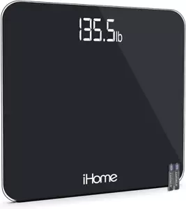 Digital Scale Step-On Bathroom Scale - High Precision Body Weight Scale - 400 L - Picture 1 of 6