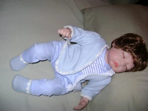 Reborn baby boy doll sleeping So Cute !!! - Picture 1 of 15