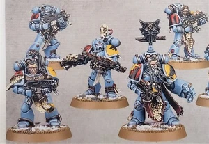 Pack Lobos Espaciales 5 Marines Warhammer 40K Guardia Lobo Cazadores Grises Garras de Sangre - Imagen 1 de 2