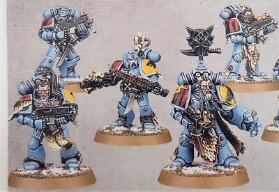 Space Wolves Pack 5 Marines Warhammer 40K Wolf Guard Grey Hunters Bloodclaws - Image 1 of 2