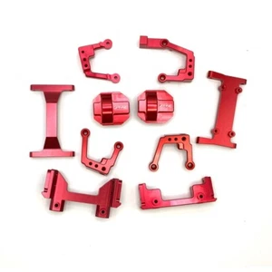 STRC Aluminum Option Parts Combo for Associated Element Enduro (Red) - Picture 1 of 1