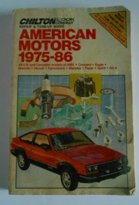 Chilton American Motors 1975-86 Book Manual Repair Tune Up US Canadian Cars GC - Picture 1 of 2