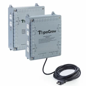 TopoGrow 4/8 Lighting Relay Controller Ballast Max 4000/8000W for Grow Light  - Picture 1 of 15