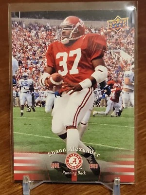 2012 Upper Deck University of Alabama Shaun Alexander #70 - Image 1 of 2