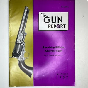 Revolving Rifle Gun Report August 1957 Vintage  Magazine - Bild 1 von 3