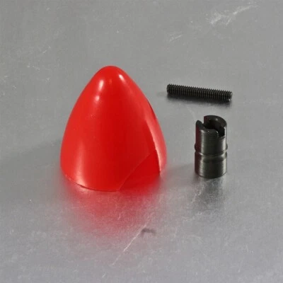 Cox .049 .051 Model Engine Red Plastic Propeller Spinner & Hub + Stud 049 051 - Image 1 of 2