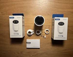2x Aqara Smart Radiator Thermostat E1 Zigbee Smart Heizkörperthermostat 1x NEU - Bild 1 von 3