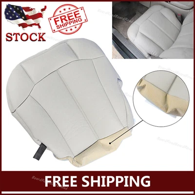 Cubierta de asiento inferior del conductor para Chevy Tahoe Suburban 1500 2500 1999-2002 vinilo tostado Foto 1 de 4