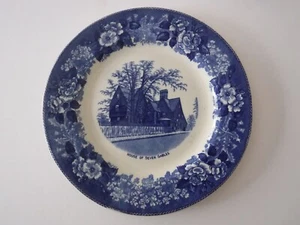 The Adams Souvenir Series W Adams & Sons Tunstall Eng "House Of Seven Gables" - Picture 1 of 3