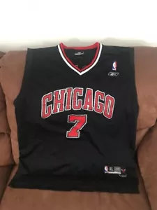 Reebok Chicago Bulls Ben Gordon #7 Nba Jersey Size XL Length+2 Mens - Picture 1 of 11