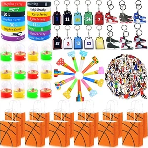 Sport Basketball Party Favors,Goodie Bags for Kids,Party Supplies for Boys Bi... - Picture 1 of 9