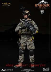 Damtoys 78010 1/6 Us Army 75th Ranger Regiment Machine Gunner Action Figure - Picture 1 of 9